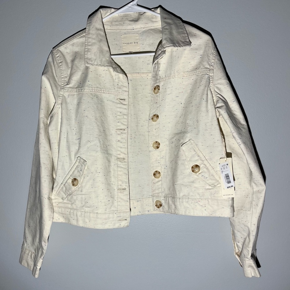 Copper Key Jean Jacket - Picture 1 of 7